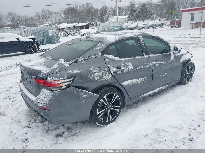 2021 Nissan Sentra Sr Xtronic Cvt VIN: 3N1AB8DV4MY299493 Lot: 38270407