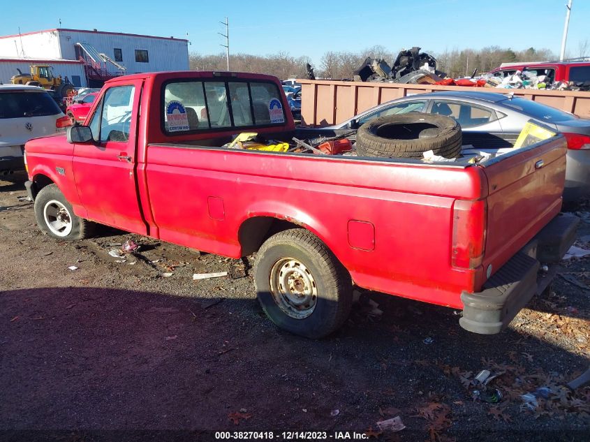 1995 Ford F150 VIN: 1FTDF15Y6SNB13218 Lot: 38270418