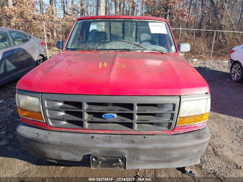 1995 Ford F150 VIN: 1FTDF15Y6SNB13218 Lot: 38270418