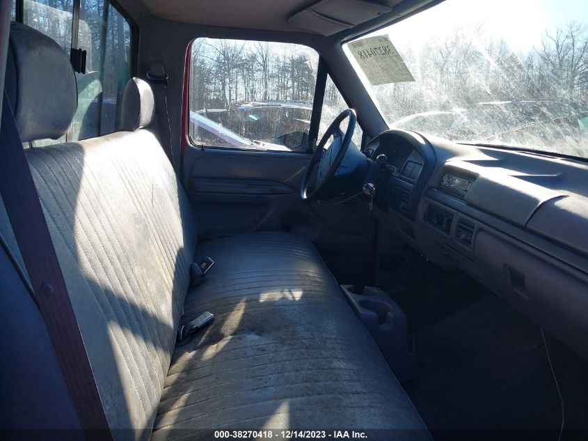 1995 Ford F150 VIN: 1FTDF15Y6SNB13218 Lot: 38270418