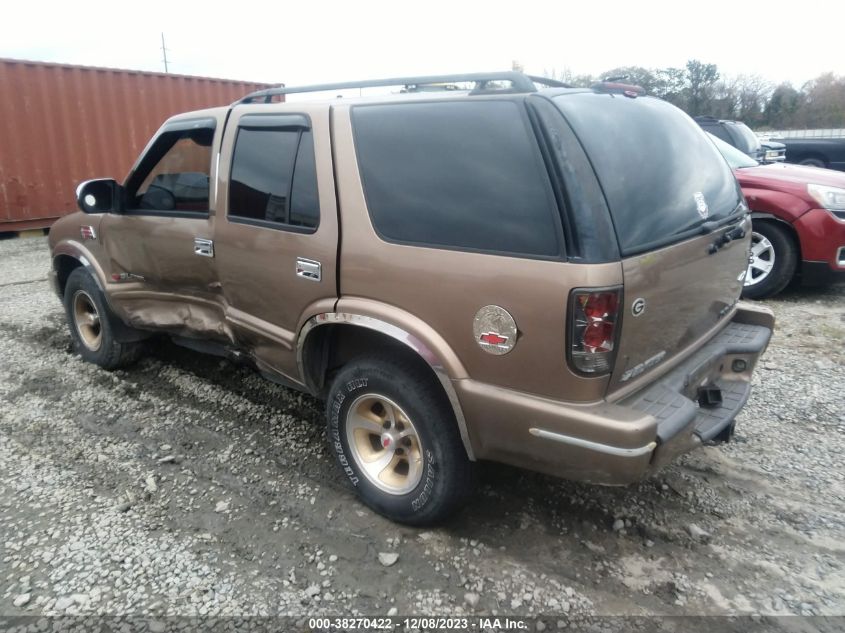 2002 Chevrolet Blazer Ls VIN: 1GNCS13W22K226634 Lot: 38270422