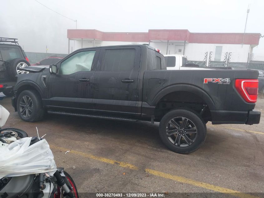 2022 Ford F-150 Xlt VIN: 1FTFW1E80NKD81633 Lot: 38270493