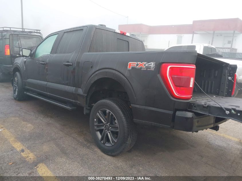 2022 Ford F-150 Xlt VIN: 1FTFW1E80NKD81633 Lot: 38270493