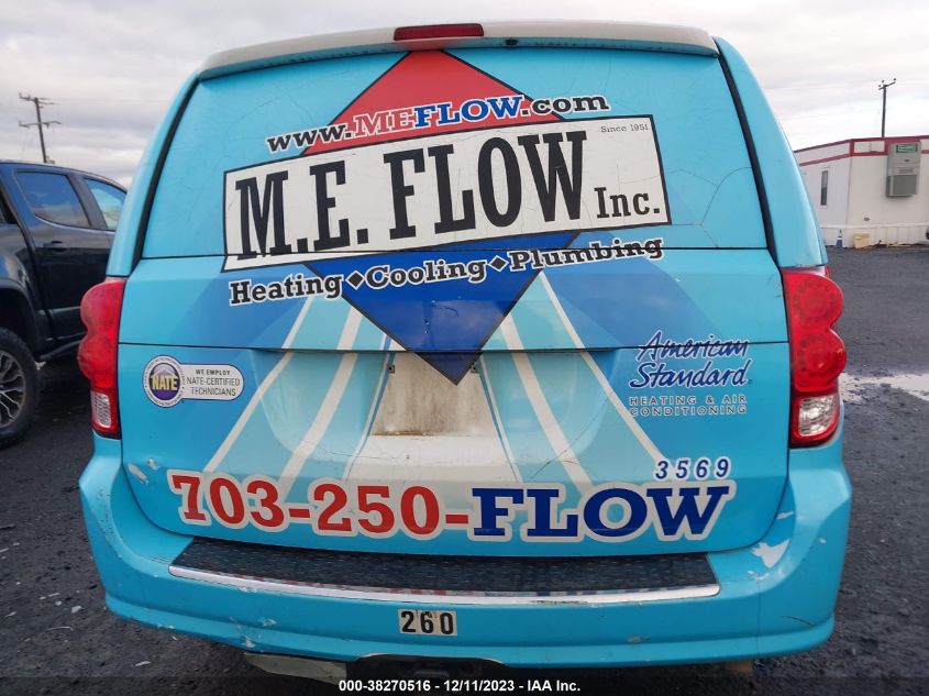 2014 Ram Cargo Tradesman VIN: 2C4JRGAG8ER141765 Lot: 38270516