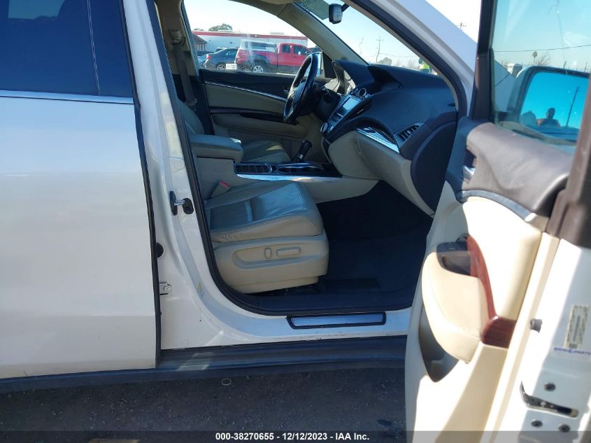 2014 Acura Mdx VIN: 5FRYD3H28EB005890 Lot: 38270655