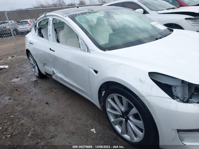 2019 Tesla Model 3 Long Range/Performance VIN: 5YJ3E1EBXKF437832 Lot: 38270685