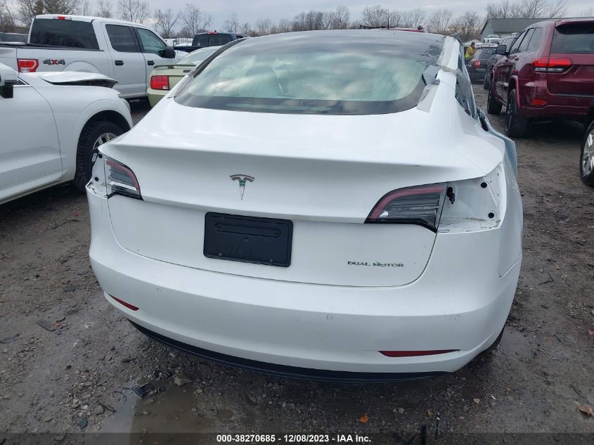 2019 Tesla Model 3 Long Range/Performance VIN: 5YJ3E1EBXKF437832 Lot: 38270685