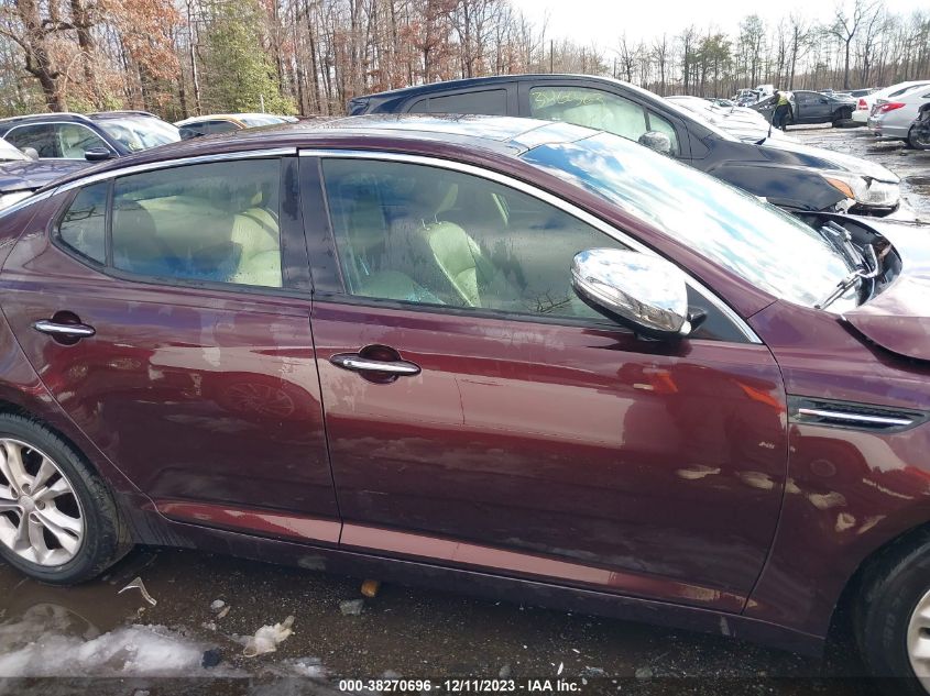 2013 Kia Optima Ex VIN: 5XXGN4A71DG124477 Lot: 38270696