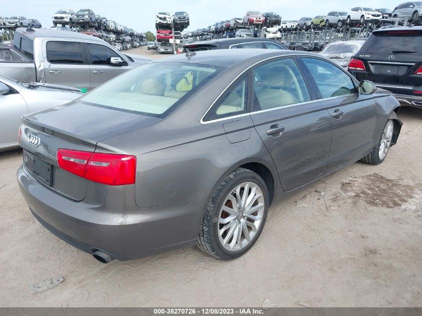 2014 Audi A6 2.0T Premium VIN: WAUDFAFC5EN069846 Lot: 38270726