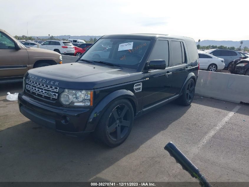 2012 Land Rover Lr4 VIN: SALAK2D40CA599254 Lot: 38270741