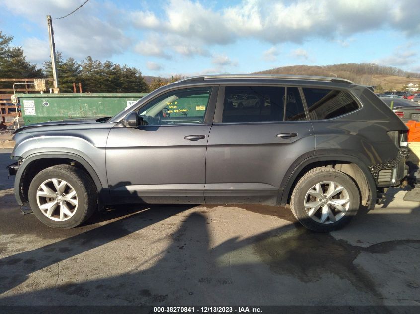 2018 Volkswagen Atlas 3.6L V6 Se/3.6L V6 Se W/Technology VIN: 1V2LR2CAXJC522409 Lot: 38270841