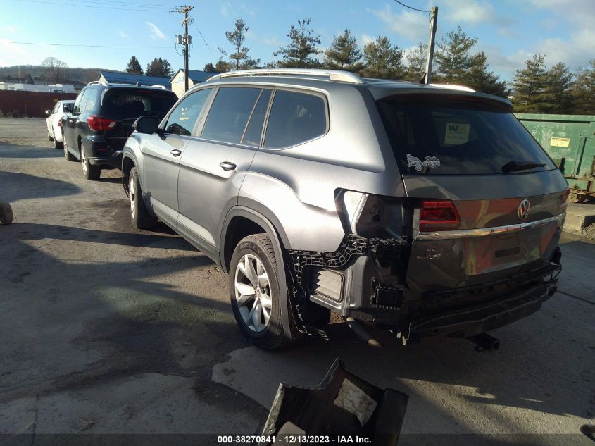 2018 Volkswagen Atlas 3.6L V6 Se/3.6L V6 Se W/Technology VIN: 1V2LR2CAXJC522409 Lot: 38270841