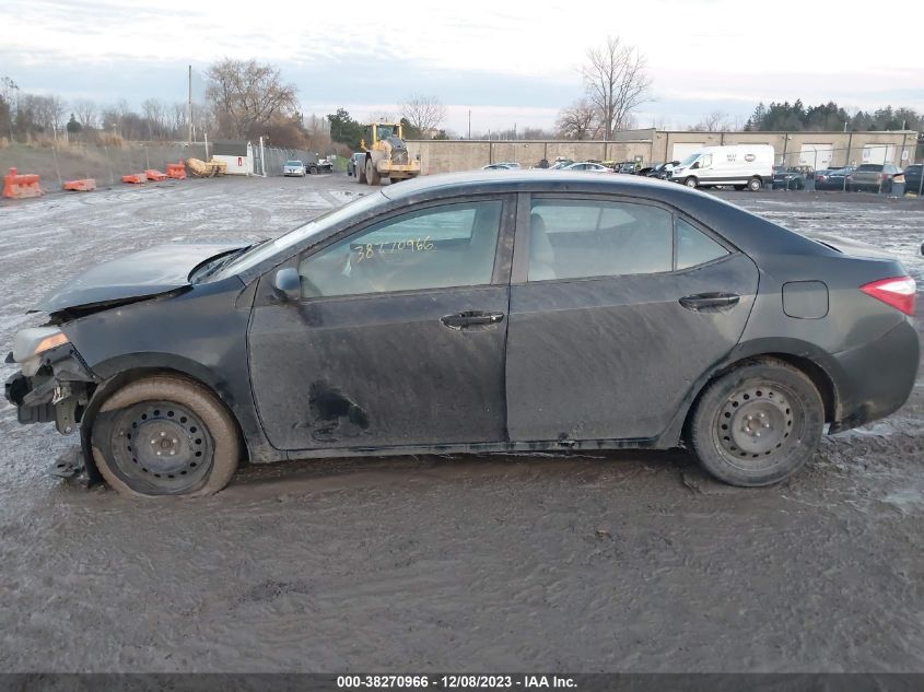 2015 Toyota Corolla Le VIN: 2T1BURHE2FC464486 Lot: 38270966