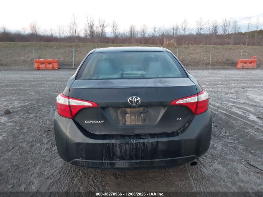 2015 Toyota Corolla Le VIN: 2T1BURHE2FC464486 Lot: 38270966