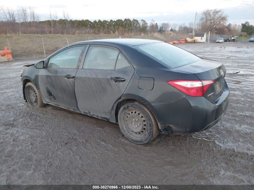 2015 Toyota Corolla Le VIN: 2T1BURHE2FC464486 Lot: 38270966