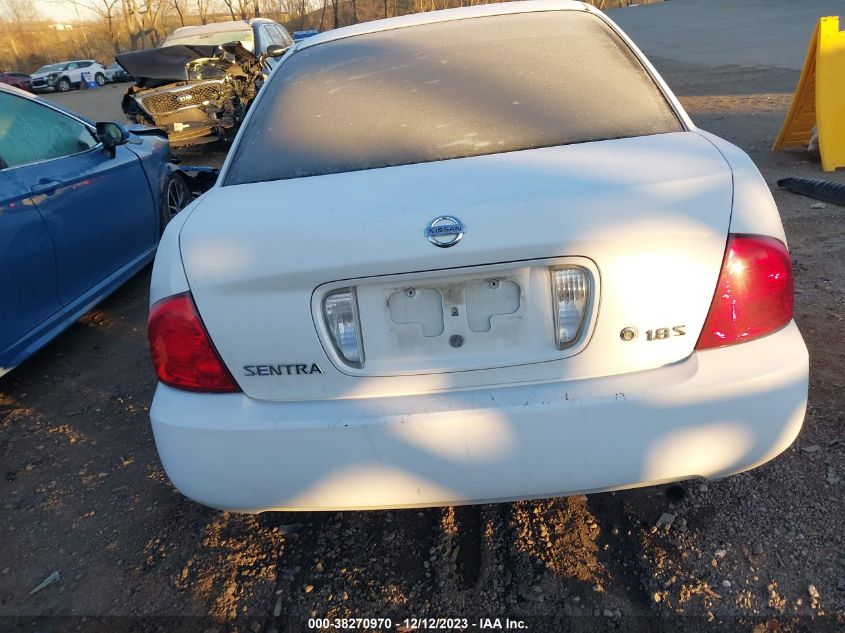 2005 Nissan Sentra 1.8S VIN: 3N1CB51D05L566842 Lot: 38270970