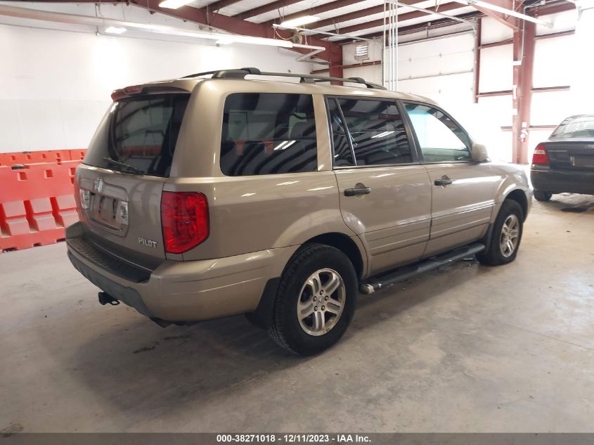 2004 Honda Pilot Ex-L VIN: 2HKYF18614H514951 Lot: 38271018