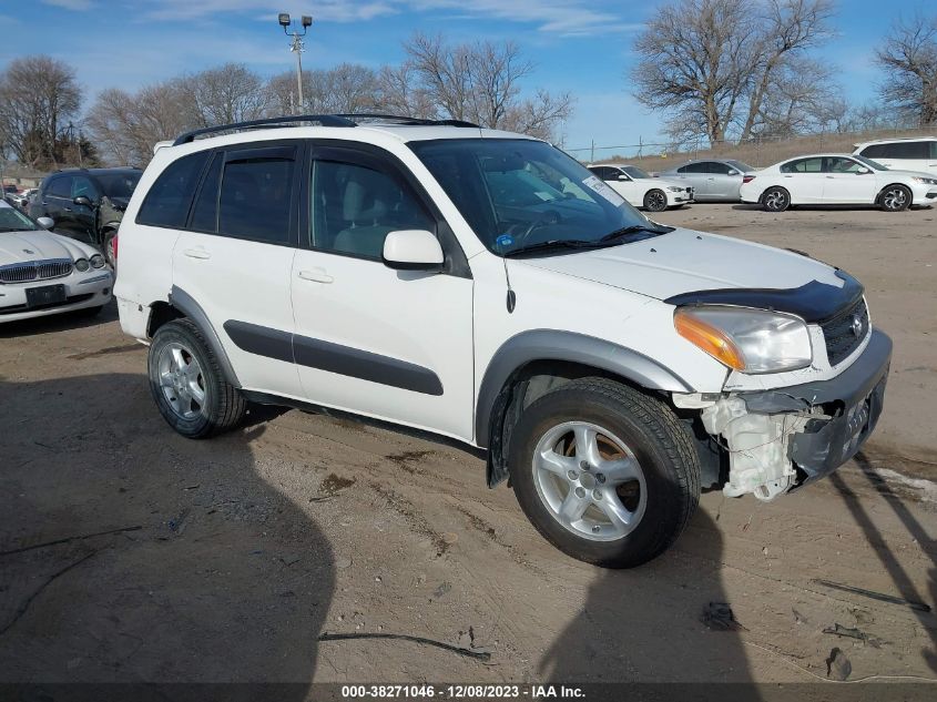 2001 Toyota Rav4 Base A4 VIN: JTEHH20V310078935 Lot: 38271046