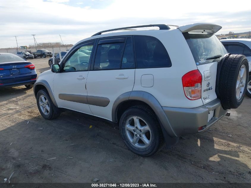 2001 Toyota Rav4 Base A4 VIN: JTEHH20V310078935 Lot: 38271046