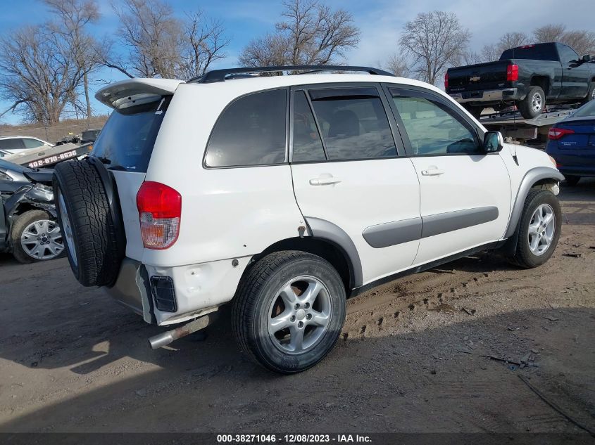 2001 Toyota Rav4 Base A4 VIN: JTEHH20V310078935 Lot: 38271046