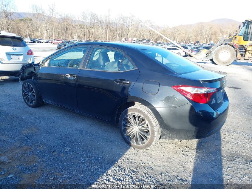 2016 Toyota Corolla S Plus VIN: 2T1BURHE6GC655099 Lot: 38271056