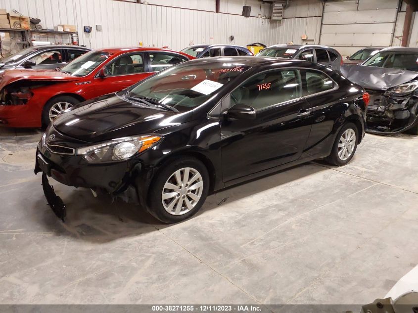 2014 Kia Forte Koup Ex VIN: KNAFX6A85E5175185 Lot: 38271255