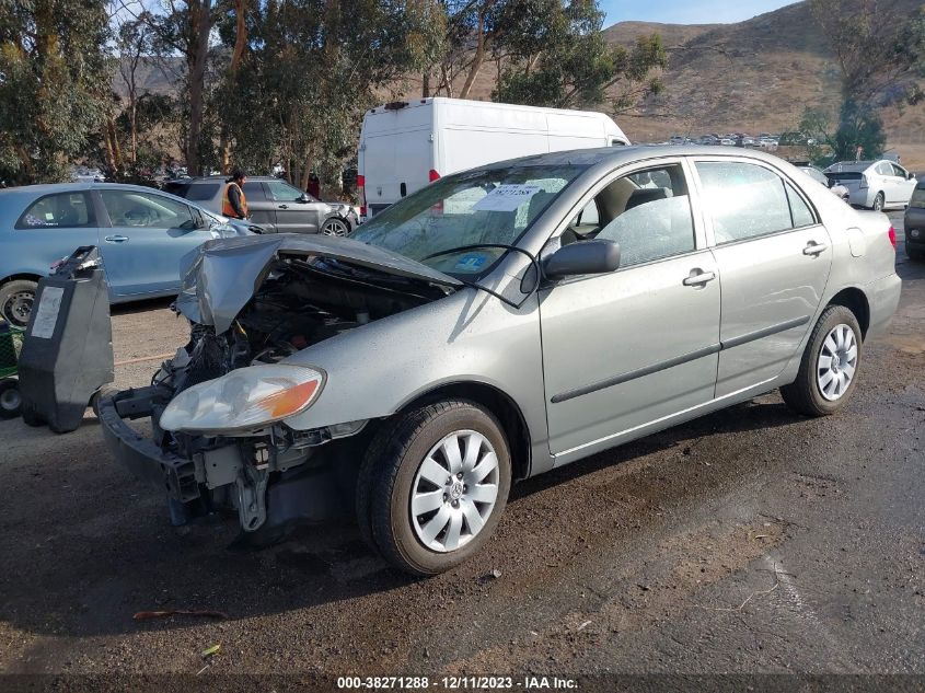 2004 Toyota Corolla Ce VIN: JTDBR32E342021962 Lot: 38271288