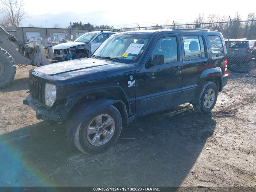 1C4PJMAK9CW173424 2012 Jeep Liberty Sport