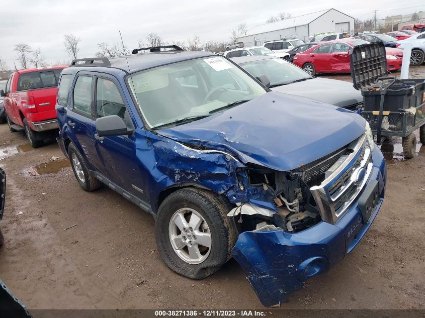 1FMCU02Z18KA39298 2008 Ford Escape Xls/Xls Manual