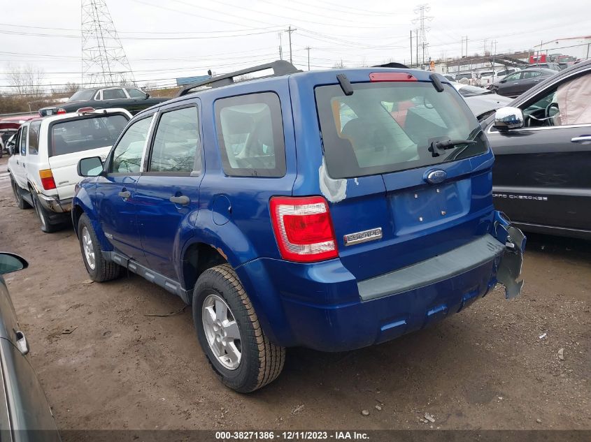 1FMCU02Z18KA39298 2008 Ford Escape Xls/Xls Manual