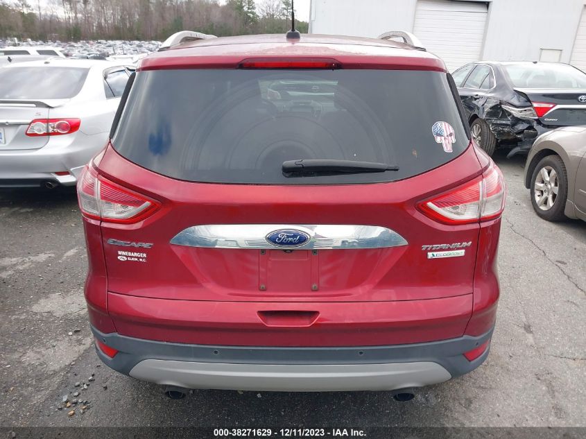 2014 Ford Escape Titanium VIN: 1FMCU0JX6EUB27330 Lot: 38271629