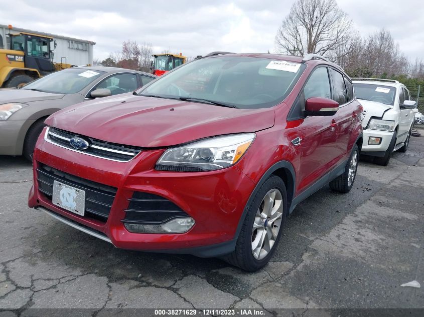 2014 Ford Escape Titanium VIN: 1FMCU0JX6EUB27330 Lot: 38271629