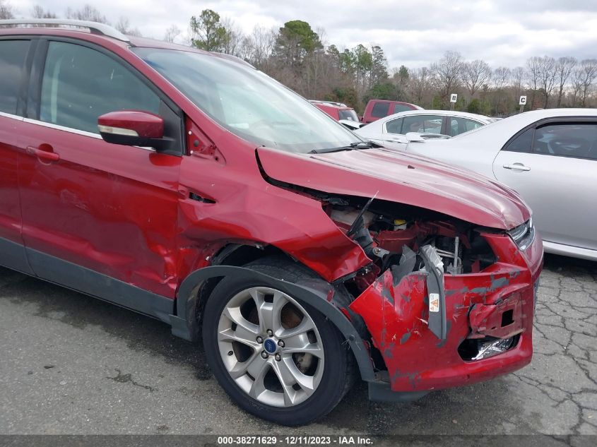 2014 Ford Escape Titanium VIN: 1FMCU0JX6EUB27330 Lot: 38271629