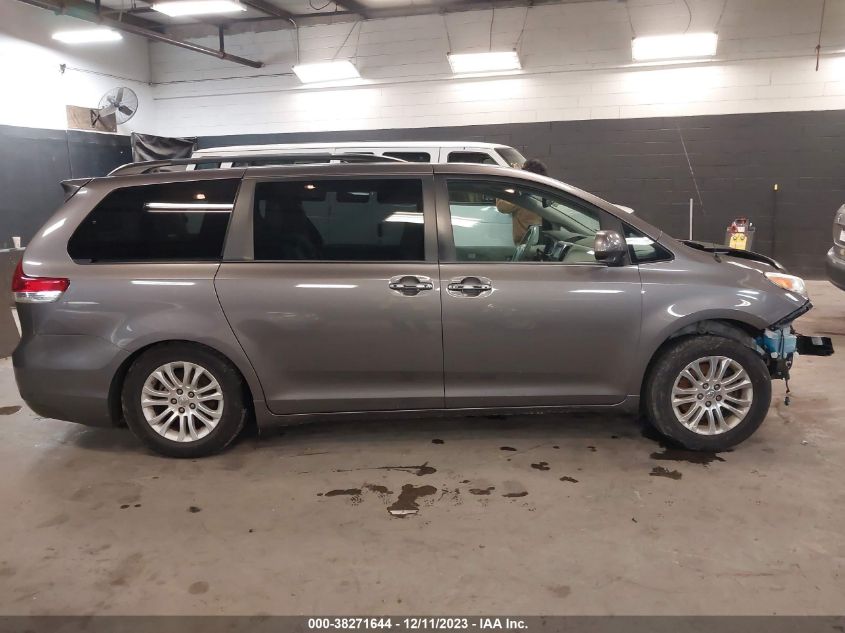 2014 Toyota Sienna Xle V6 8 Passenger VIN: 5TDYK3DC2ES509501 Lot: 38271644