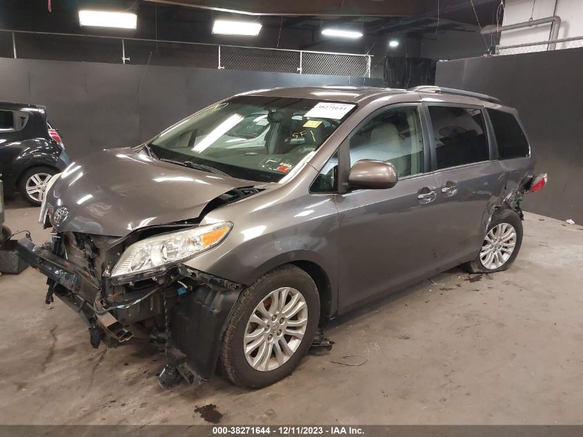 2014 Toyota Sienna Xle V6 8 Passenger VIN: 5TDYK3DC2ES509501 Lot: 38271644