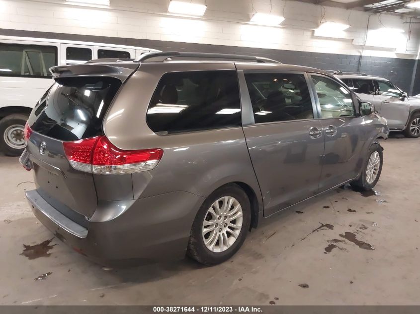 2014 Toyota Sienna Xle V6 8 Passenger VIN: 5TDYK3DC2ES509501 Lot: 38271644