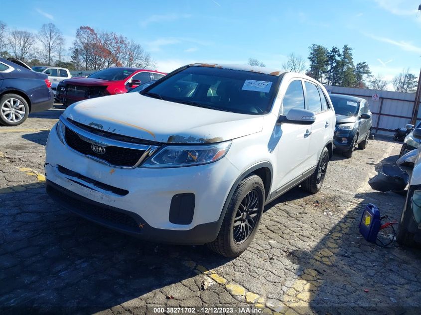 5XYKT3A66FG628619 2015 Kia Sorento Lx