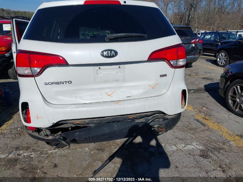 5XYKT3A66FG628619 2015 Kia Sorento Lx