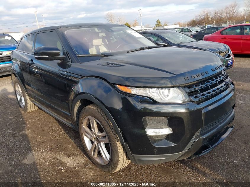 2013 Land Rover Range Rover Evoque Pure Plus VIN: SALVT1BG6DH779952 Lot: 38271805