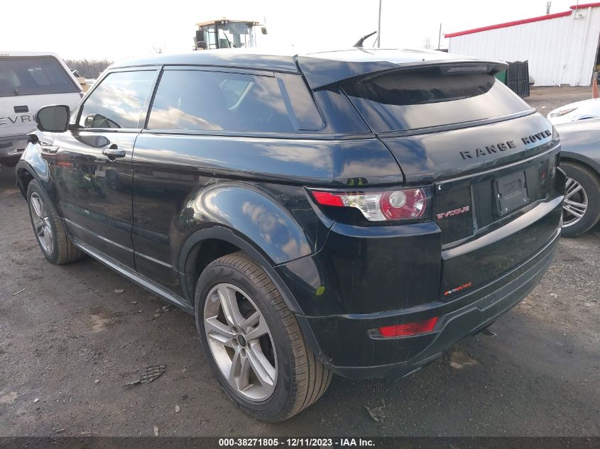 2013 Land Rover Range Rover Evoque Pure Plus VIN: SALVT1BG6DH779952 Lot: 38271805