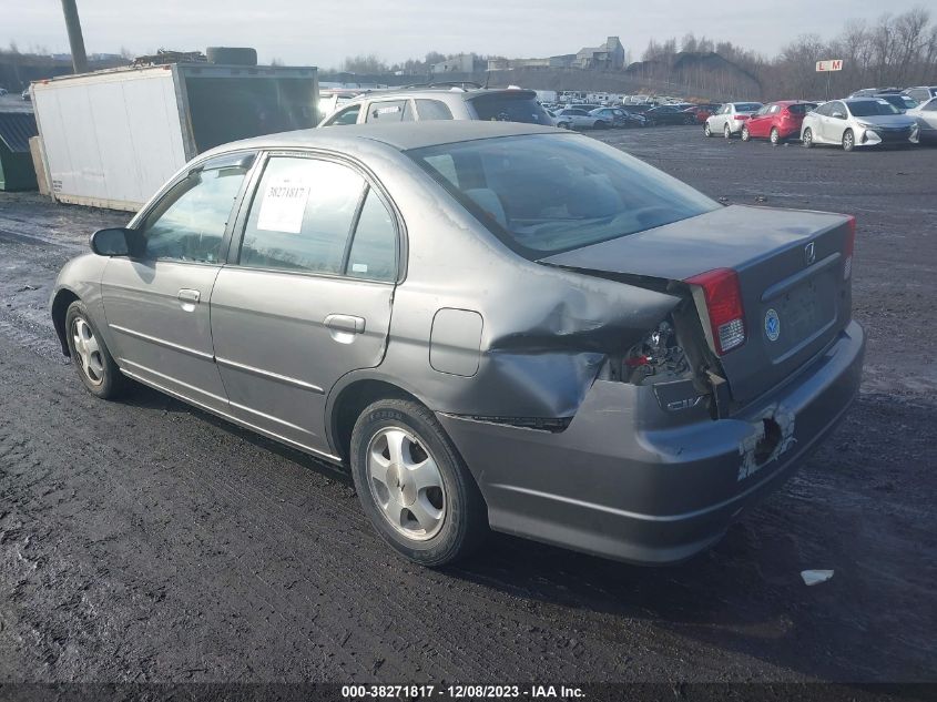 2004 Honda Civic Lx VIN: 2HGES16574H516917 Lot: 38271817