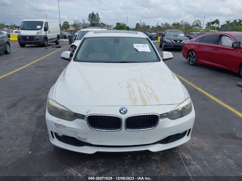 2014 BMW 3 Series 328I VIN: WBA3A5G54ENP27836 Lot: 38271829