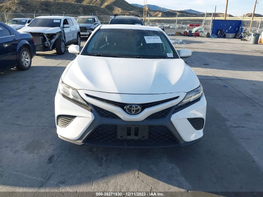 2019 Toyota Camry Se VIN: 4T1B11HK4KU840632 Lot: 38271830