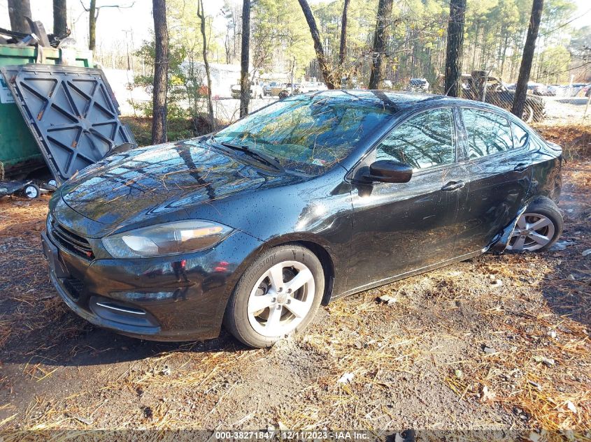 2015 Dodge Dart Sxt VIN: 1C3CDFBB3FD407609 Lot: 38271847