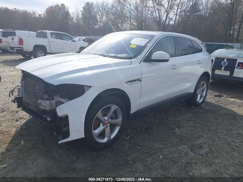 2019 Jaguar F-Pace 25T VIN: SADCS2FX9KA602260 Lot: 38271873