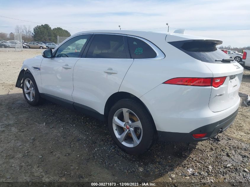 2019 Jaguar F-Pace 25T VIN: SADCS2FX9KA602260 Lot: 38271873