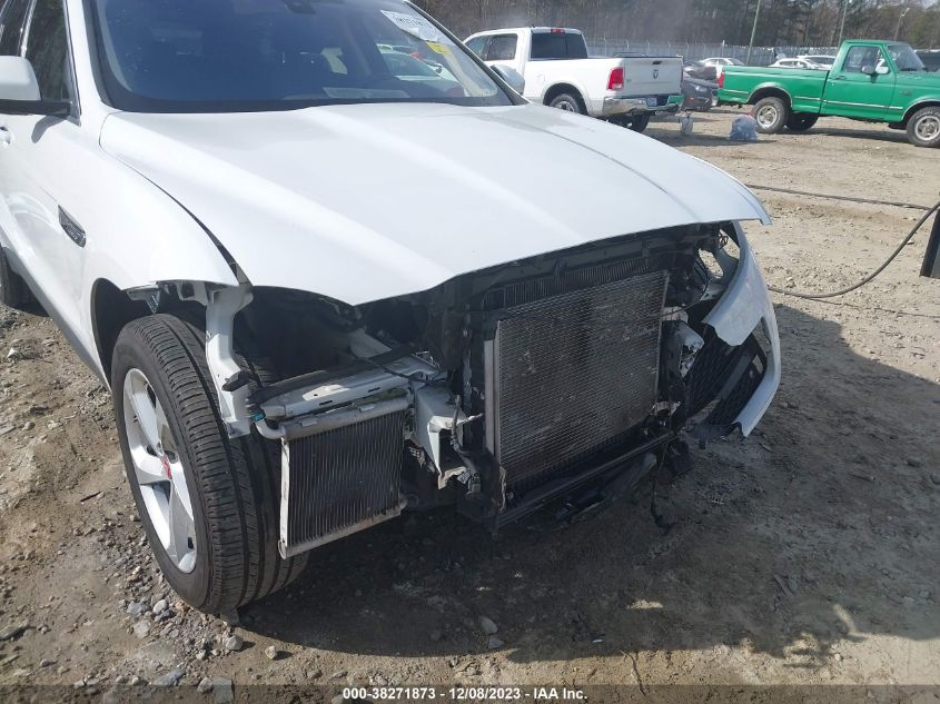 2019 Jaguar F-Pace 25T VIN: SADCS2FX9KA602260 Lot: 38271873