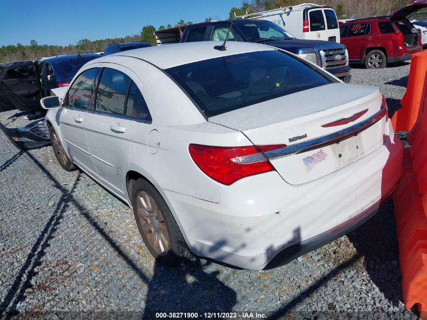 2012 Chrysler 200 Lx VIN: 1C3CCBAB1CN271547 Lot: 38271900