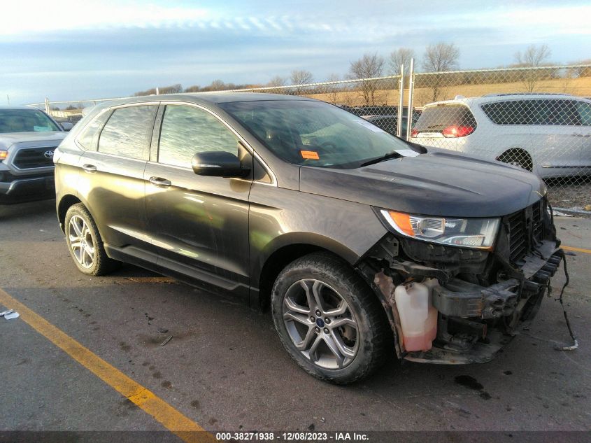 2017 Ford Edge Titanium VIN: 2FMPK3K96HBB31932 Lot: 38271938