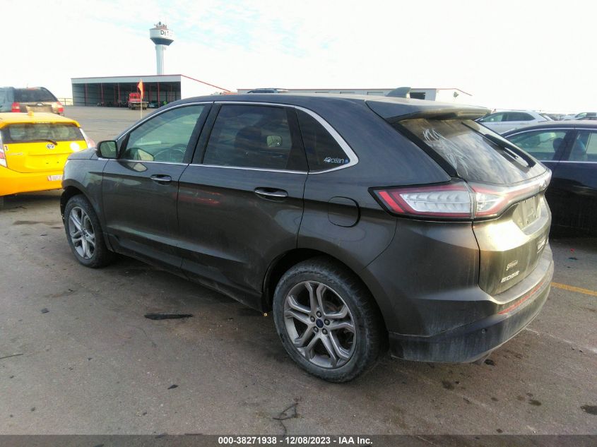 2017 Ford Edge Titanium VIN: 2FMPK3K96HBB31932 Lot: 38271938